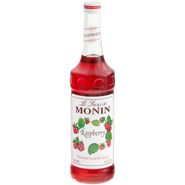 Monin Raspberry Syrup 750ml (25.4oz)